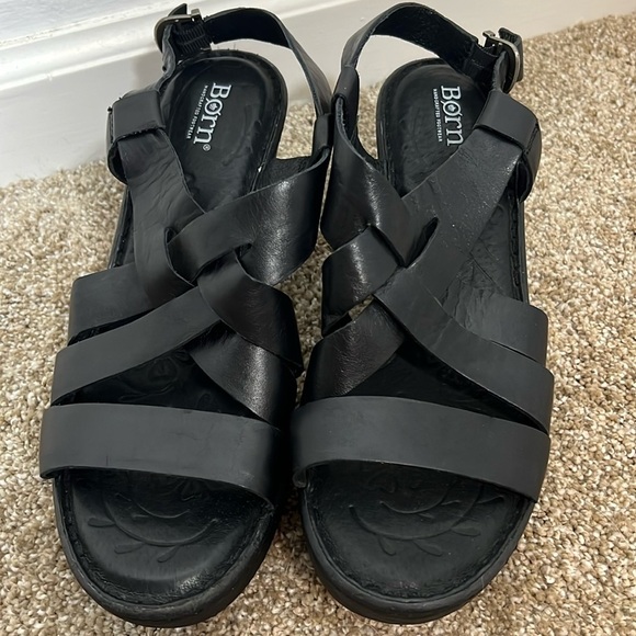 Born Black Women's Sandals - Picture 1 of 4